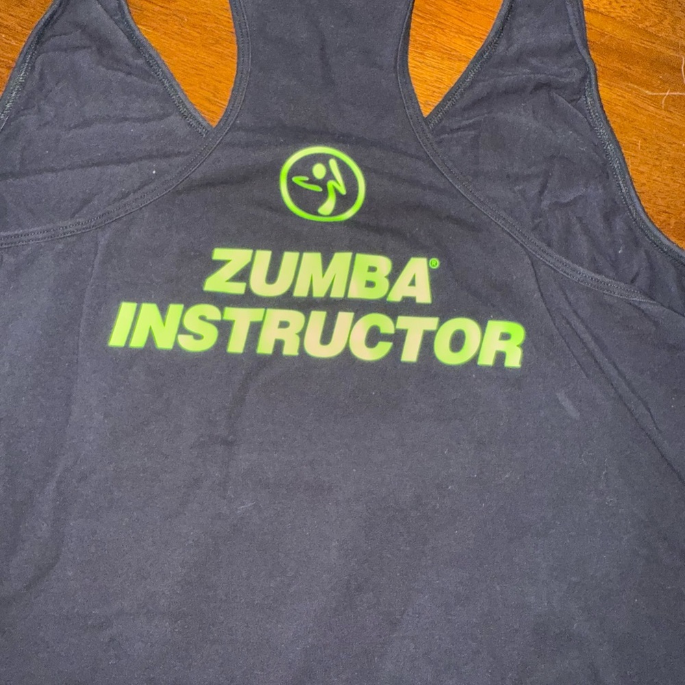 Zumba Instructor Black Tank Top - Picture 2 of 3